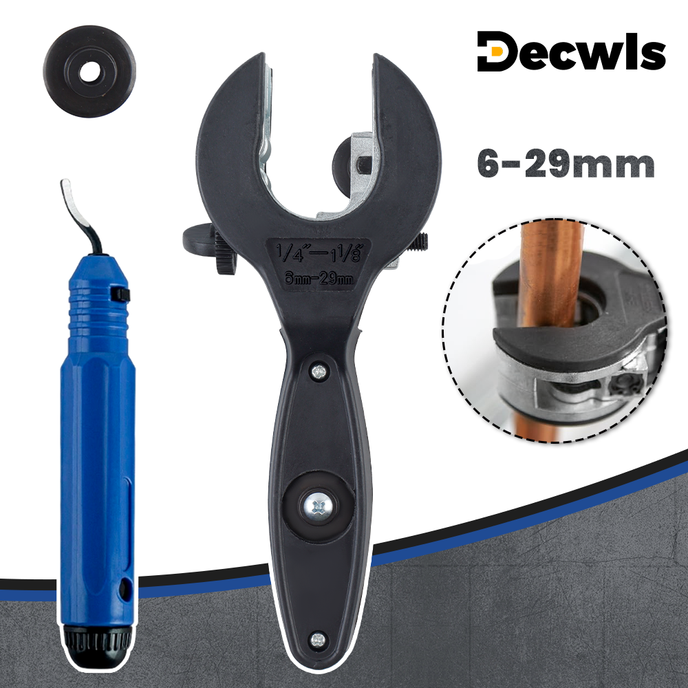 Pipe Cutter Ratchet - 6-29mm Ratchet Pipe Cutter,Home Multi-purpose Cutting
