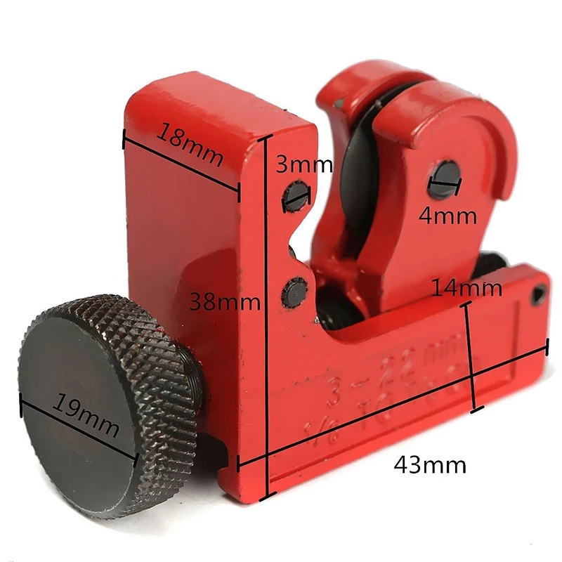 1PC 3-22/3-16mm Mini Alloy Ste - Pipe Cutter Ratchet review and price