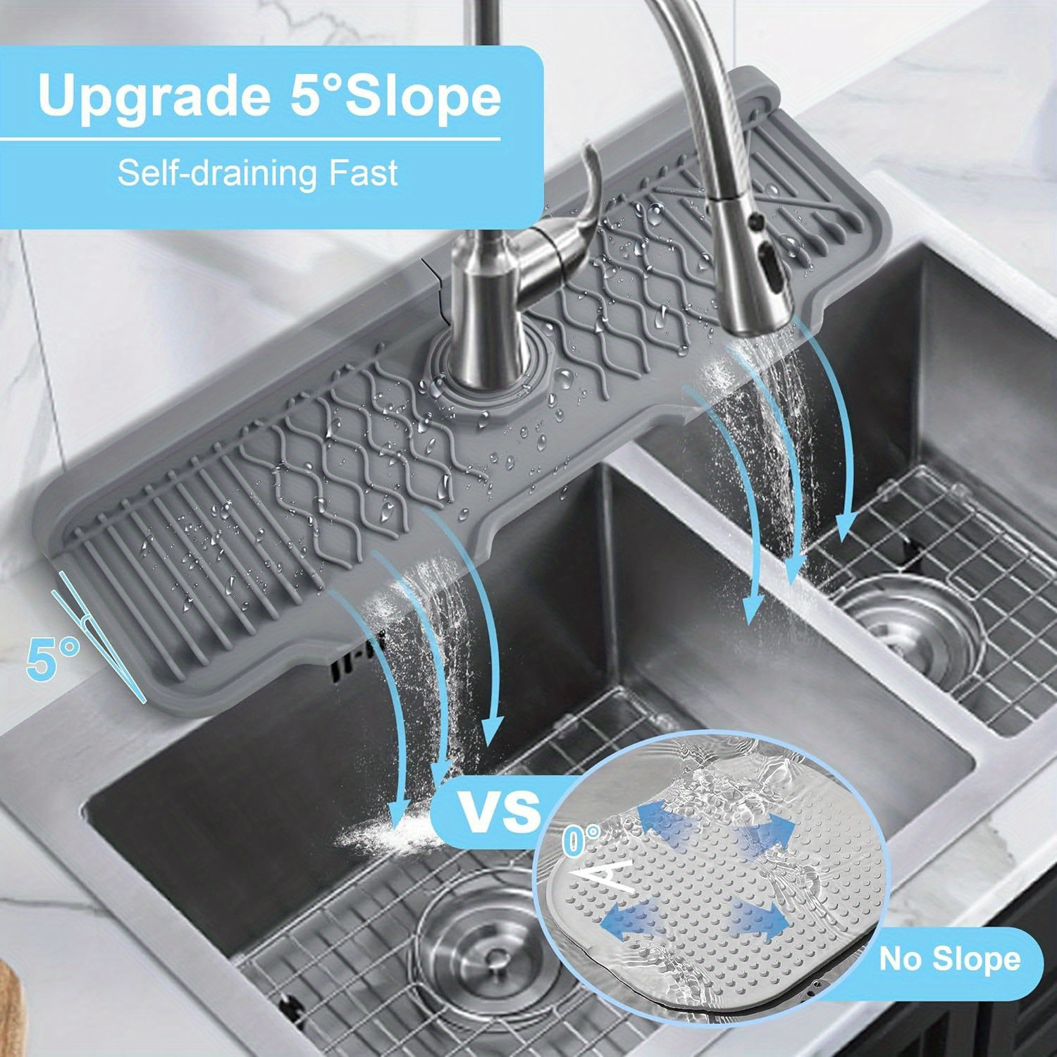 Easy Clean Silicone Faucet Spl - Silicone Tap Washer review and price