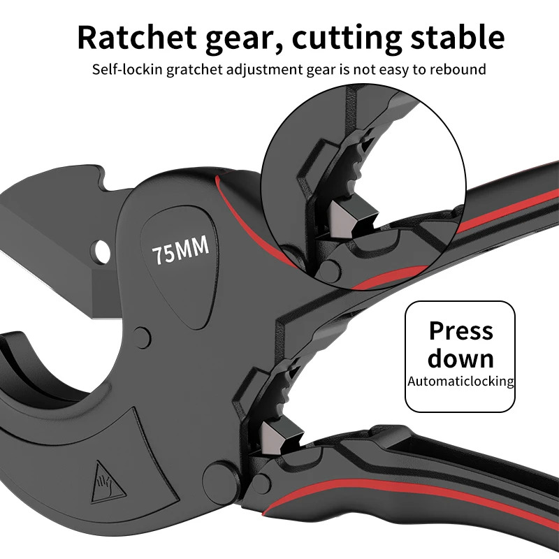 Ratchet Pipe Cutter 32-75mm, A - Pipe Cutter Ratchet review and price