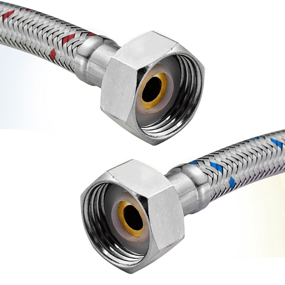 G1/2 G3/8 G9/16 50cm 1 pair St - Flexible Hose Braided review and price