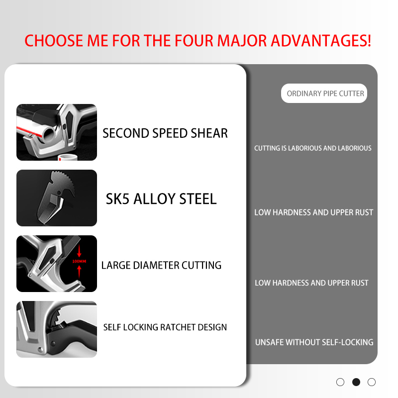 PPR Scissors, Professional Pip - Pipe Cutter Ratchet review and price