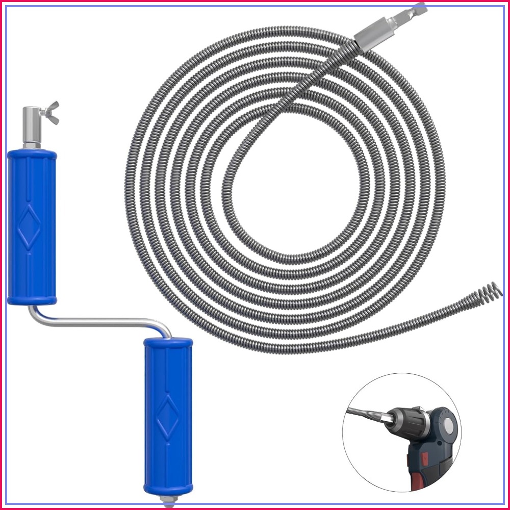 Drain Snake 16.4ft x 6mm Auto  - Drain Snake Flexible review and price