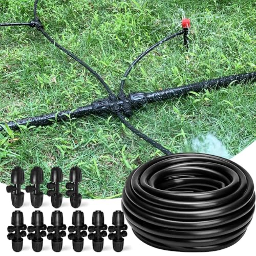100FT 1/2 Inch Drip Irrigation - Push Fit Connector review and price