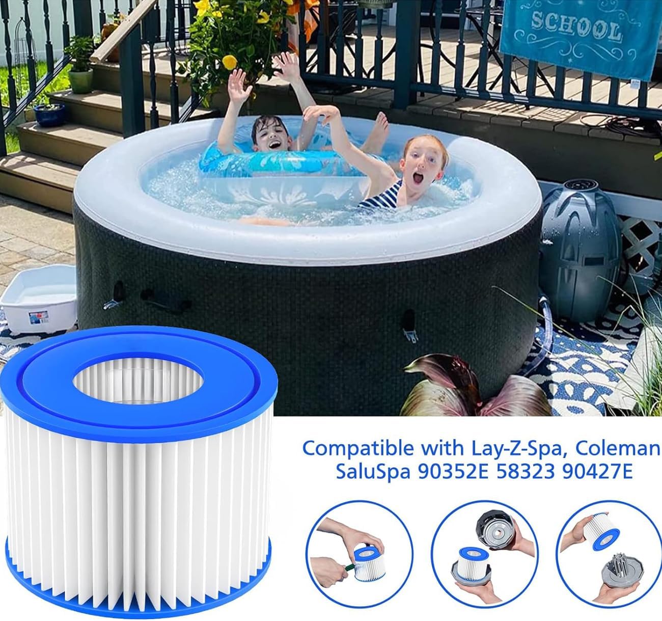 Hot Tub Filter for Bestway Fil - Basin Mixer Cartridge review and price